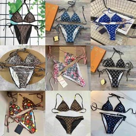 Louis Vuitton LV Gucci Chanel Fendi Dior Badeanzug Set Bikini (40 Stile) -1244  