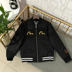 EVISU SS22 Muster gestickte Reißverschlussjacke -4376  