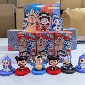 Hochwertige Mutterland Edition Nezha Figur Blind Box Nezha Zwei Ornamente Animation Ao Bingguang Nez  