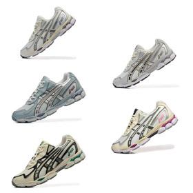 Asics GEL-NYC 2055 stilvolle verschleißfeste atmungsaktive Low-Top Laufschuhe-2861