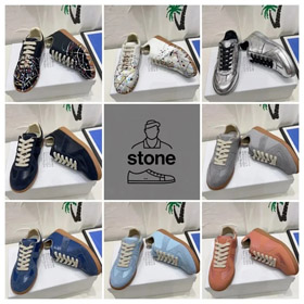 Maison Margiela Leder Low-Top Spitzenschuhe-2947