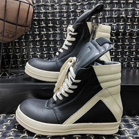 RICK OWENS/RO Einfache High Top Lifestyle Casual Schuhe-2956